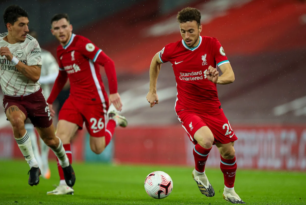 Diogo Jota Menunjukan Debut Kandangnya dan Berhasil Mencetak Gol Saat Berhadapan Dengan Arsenal 
